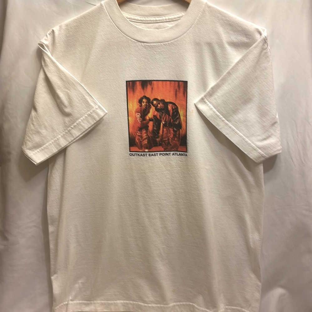 Slightly Worn OutKast Men’s Tshirt White Size Medium - Picture 6 of 11